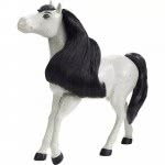 Mattel Indomitable Spirit Herd Horses Approx . 8 -In / 20,32, Shakes His Head , Long Mane The Stop And Beautiful Col GXD96 / GXF