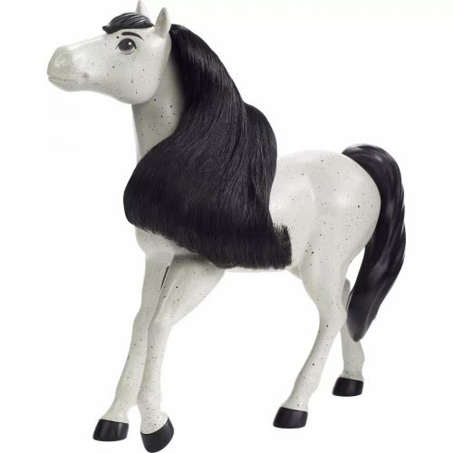 Mattel Indomitable Spirit Herd Horses Approx . 8 -In / 20,32, Shakes His Head , Long Mane The Stop And Beautiful Col GXD96 / GXF