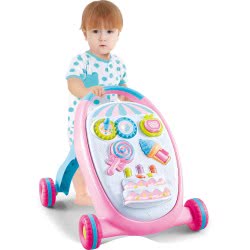 Toys-shop Choice Στράτα Ροζ Baby Walker JM087785 6990521877851