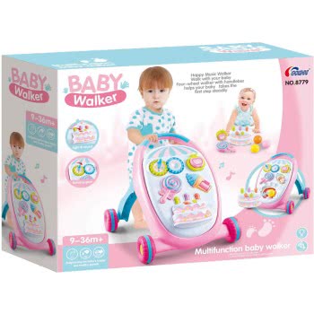 Toys-shop Choice Baby Walker Pink JM087785 6990521877851