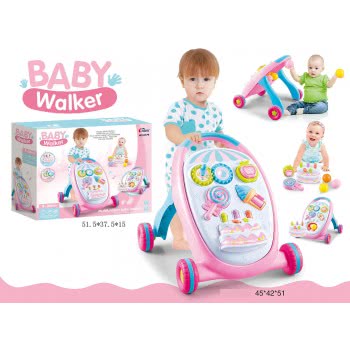 Toys-shop Choice Baby Walker Pink JM087785 6990521877851