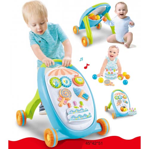 Toys-shop Choice Baby Walker Cyan JM087784 6990521877844