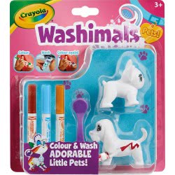 Crayola Washimal Pets, Blister Pack - Σκυλιά 74-7252-E-000 071662072520