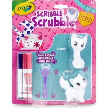 Crayola Washimals Κατοικίδια, Blister Pack - Γάτες 74-7253-E-000 071662072537
