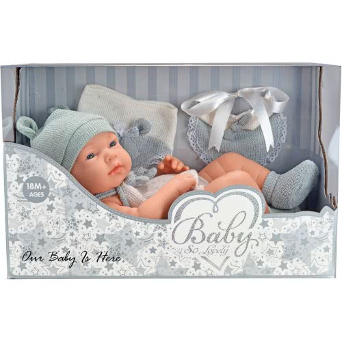 Toys-shop Choice Κούκλα Μωρό Ρεαλιστικό Baby So Lovely 38Εκ JO120498 6990521204985