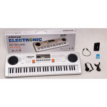 Toys-shop Choice Electronic Organ 61Key With Microphone And USB Line JM089468 6990521894681