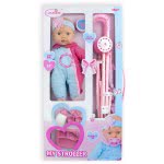 Toys-shop Choice Lunabebe Σετ Καρότσι με Μωρό 40εκ με ήχους JO122524 6990521225249