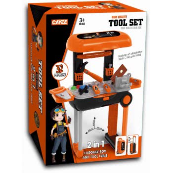 Toys-shop Choice Βαλίτσα με Φορητό Πάρκο Εργαλείων JU056752 6990521567523