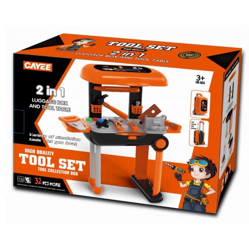 Toys-shop Choice Βαλίτσα με Φορητό Πάρκο Εργαλείων JU056752 6990521567523