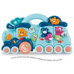 Toys-shop Choice Τρενάκι Με Ήχους Και Φως Pull Along JM086943 6990521869436
