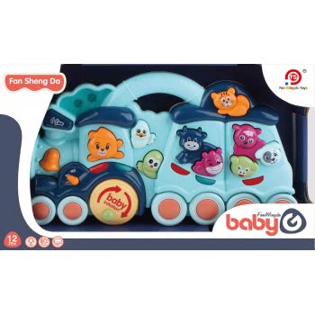 Toys-shop Choice Τρενάκι Με Ήχους Και Φως Pull Along JM086943 6990521869436