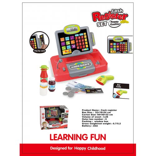 Toys-shop Choice Cash register with light and music JU067149 6990521671497