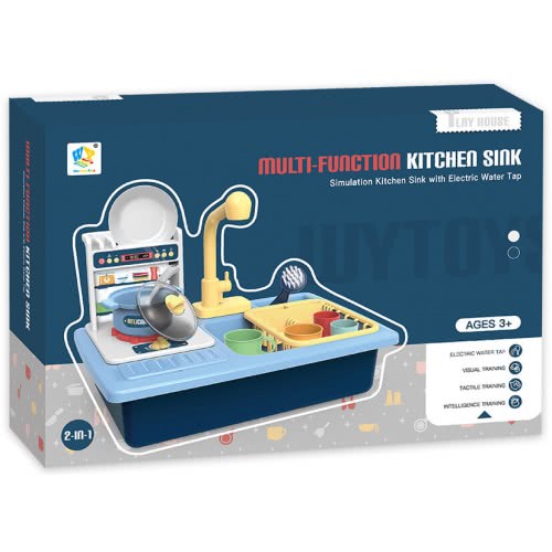 Toys-shop Choice Kitchen Sink Blue Multi-Function JU063317 6990521633174