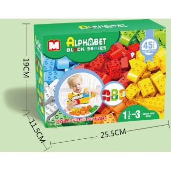 Toys-shop Choice Building Blocks Alphabet (45Τουβλάκια) JK120697 6990521206972