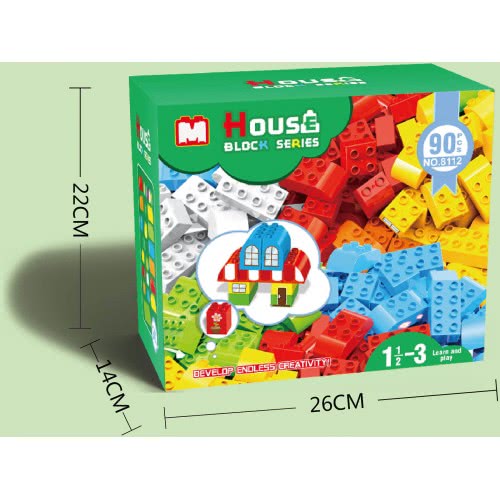 Toys-shop Choice Building blocks House (90pcs) JK120698 6990521206989
