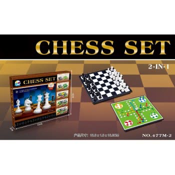 Toys-shop Choice Chess Set 2 in 1 Σκάκι και Γκρινιάρης JK123957 6990521239574