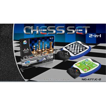 Toys-shop Choice Chess Set 2 In 1 Σκάκι Και Γκρινιάρης JK123963 6990521239635