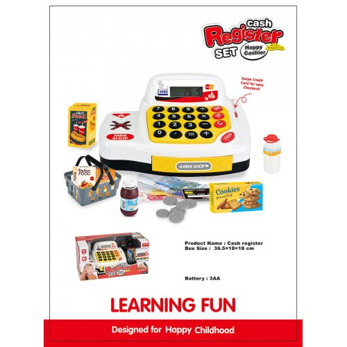 Toys-shop Choice Cash Register With Light And Music JU067143 6990521671435