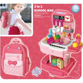 Toys-shop Choice Φορητή Κουζίνα Σε Σακίδιο JU063588 6990521635888
