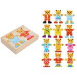 Toys-shop Choice Wooden Game Bears Faces JK124080 6990521240808