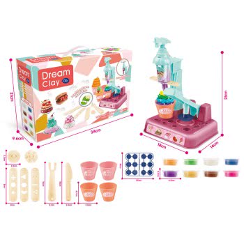 Toys-shop Choice DIY Dream Clay Set Παγωτομηχανή JK124098 6990521240983
