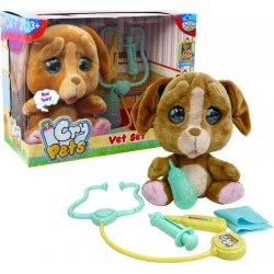 Giochi Preziosi Emotion Pets Λούτρινο Σκυλάκι Σετ Κτηνιάτρου MTM08000 8056379127062