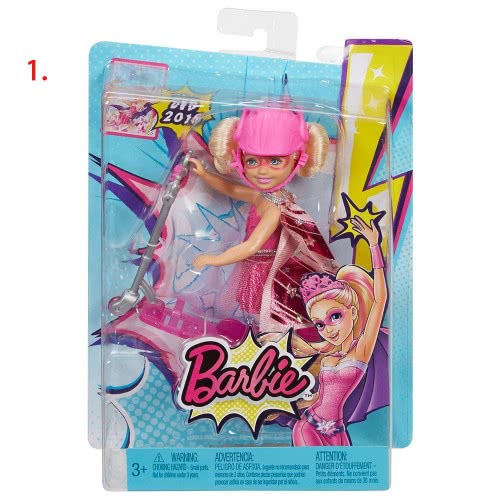Mattel Barbie Τσέλσι Με Σκούτερ Σούπερ Ηρωίδες CDY68 887961052893