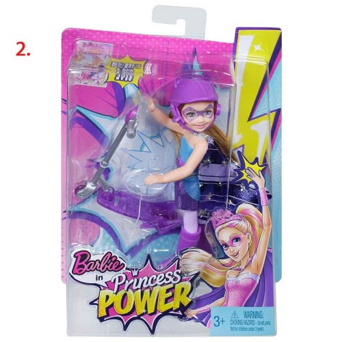 Mattel Barbie Τσέλσι Με Σκούτερ Σούπερ Ηρωίδες CDY68 887961052893