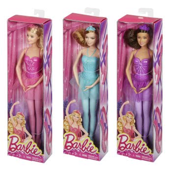 Mattel Barbie Μπαλαρίνα (3 Σχέδια) CFF42 887961056204