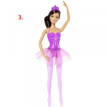 Mattel Barbie Μπαλαρίνα (3 Σχέδια) CFF42 887961056204