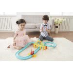 Auldey Toys Chuggington Eu All Aboard Starter Includes Motorised Wilson Figure Of 8 Track Set Train Depot 890501 6911400407396