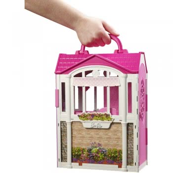 Mattel Σπιτάκι - Βαλιτσάκι Barbie CHF54 887961078558