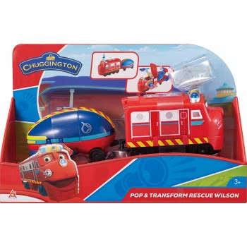 Auldey Toys Chuggington Pop Rescue Wilson Surprise Transformation Train Toy 890200 6911400407365