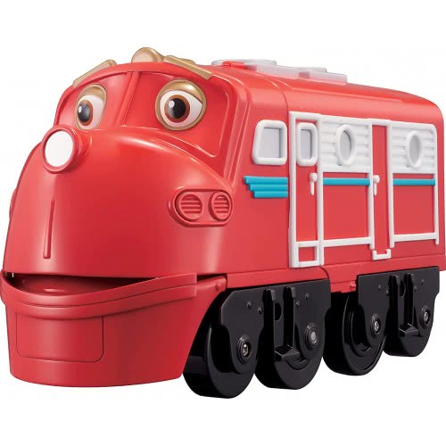 Auldey Toys Chuggington Eu Radio Rc Train Toy | 2-Button Remote Control | With Sounds And Talking Wilson, Red 890701 69114004074