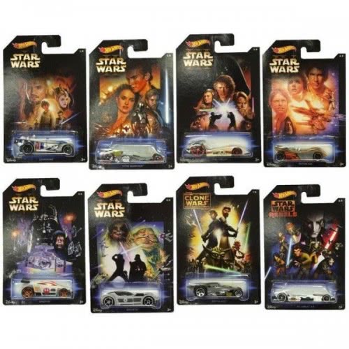 Mattel Hot Wheels Star Wars Αυτοκινητάκια CJY04 887961108248