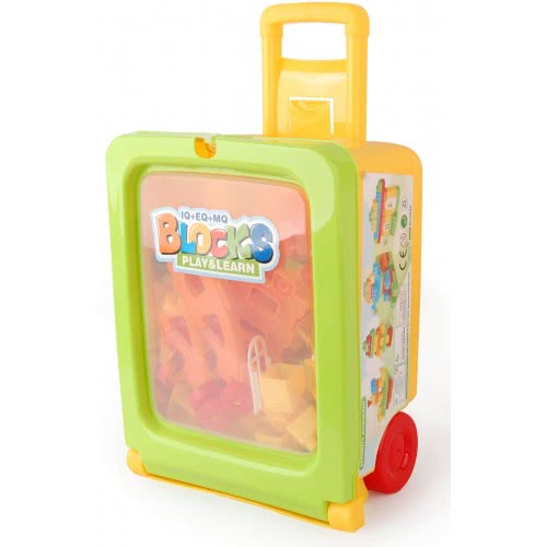 Toys-shop Choice Trolley With Building Block 90Pcs JK124386 6990521243861