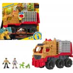Mattel Jurassic World Imaginext Φορτηγό-Κλουβί Δεινοσαύρων και Γιαζ HCH97 194735010790
