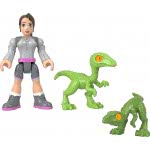 Mattel Jurassic World Imaginext Φορτηγό-Κλουβί Δεινοσαύρων και Γιαζ HCH97 194735010790
