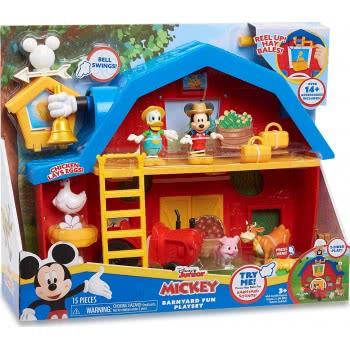 Giochi Preziosi Mickeys Farm Αγρόκτημα 14 Τεμάχια Με Λειτουργίες Ήχου MCC10000 8056379119814