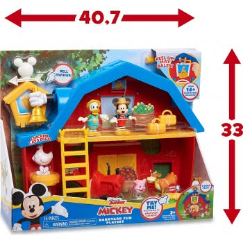 Giochi Preziosi Mickeys Farm 14 Pieces With Sound Functions, Toy For Children 3 Years MCC10000 8056379119814