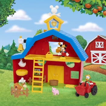 Giochi Preziosi Mickeys Farm Αγρόκτημα 14 Τεμάχια Με Λειτουργίες Ήχου MCC10000 8056379119814