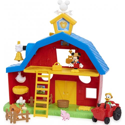 Giochi Preziosi Mickeys Farm Αγρόκτημα 14 Τεμάχια Με Λειτουργίες Ήχου MCC10000 8056379119814