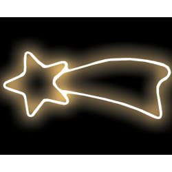 Epam Κομήτης με Θερμό LED Φωτισμό IP44 28x67cm LEDCOMET-2MWW 5203266061654