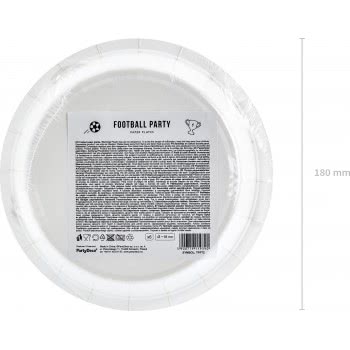 OEM Χάρτινα Πιάτα Ποδόσφαιρο (6Pcs) 18 εκ. TPP72 5900779119390
