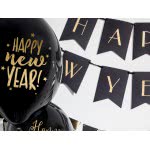 OEM Μπαλόνια Ευτυχισμένο Το Νέο Έτος Happy New Year Black (6Pcs) Stars SB14P-201-010-6 5902230762640