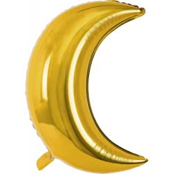 OEM Foil Balloon Moon, 60Cm, Gold FB16M-019 5900779104310