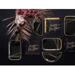 OEM Napkins Happy New Year Black (20Pcs) Stars SP33-82-010-019ME 5900779113640