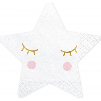 OEM Χαρτοπετσέτες Little Star - Star, 16x16cm (20Pcs) SPK9 5900779114203