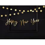 OEM Banner Happy New Year, Gold, 66X18cm Ευτυχισμένο Το Νέο Έτος Χρυσό GRL88-019M 5900779112025