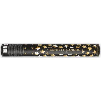 OEM Confetti cannon with stars, gold, 40cm Κανόνι Αστέρια Χρυσό TUKST40-019 5901157474902